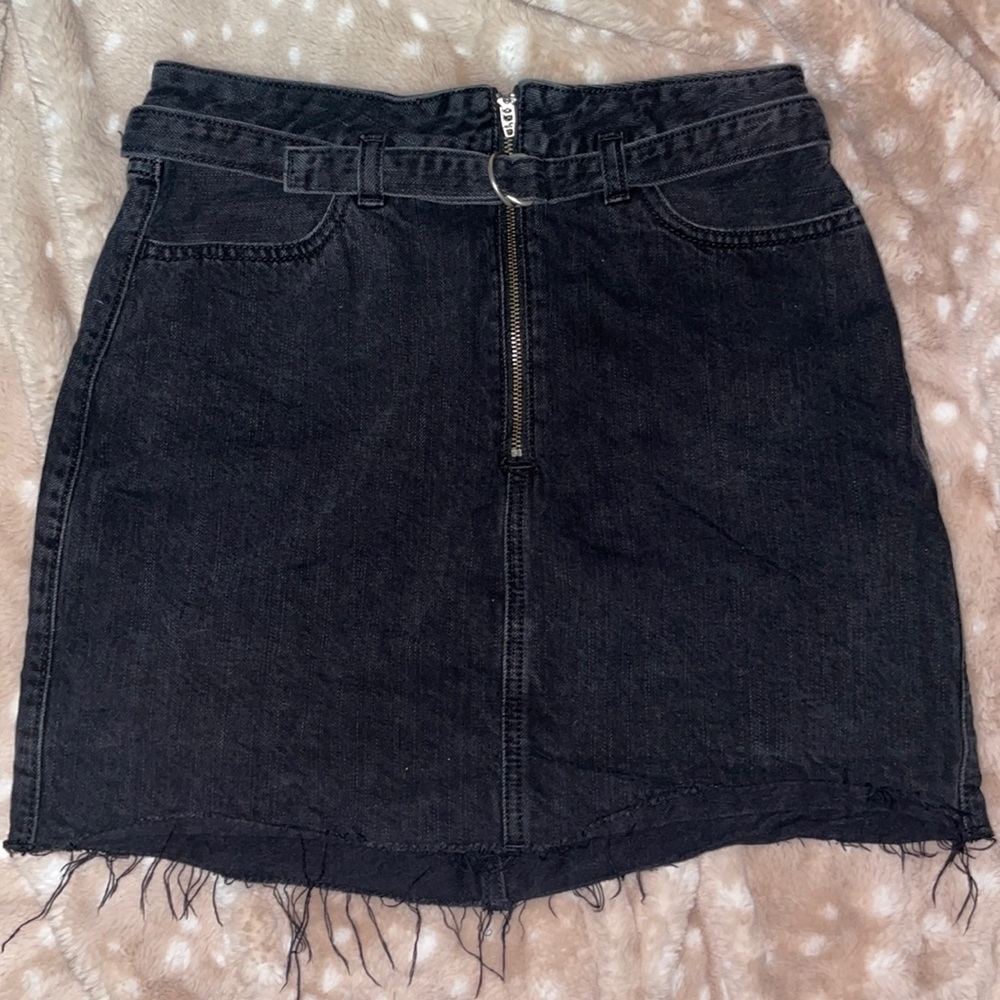 Black jean skirt women’s size 7